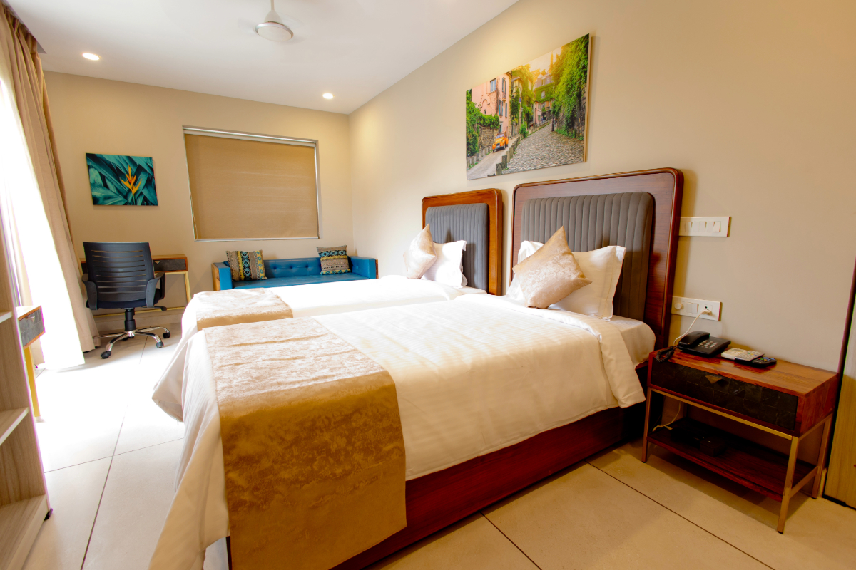 Twin-sharing bedroom