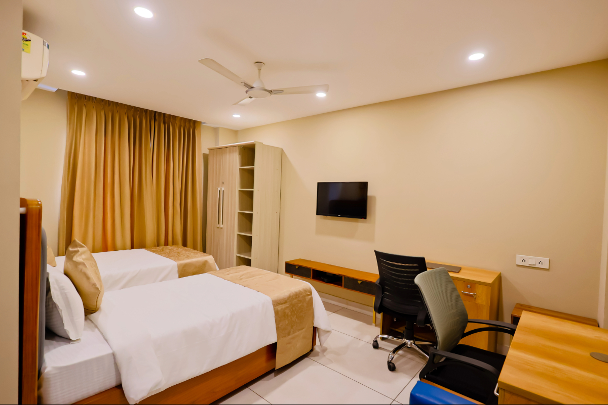 Twin-sharing bedroom