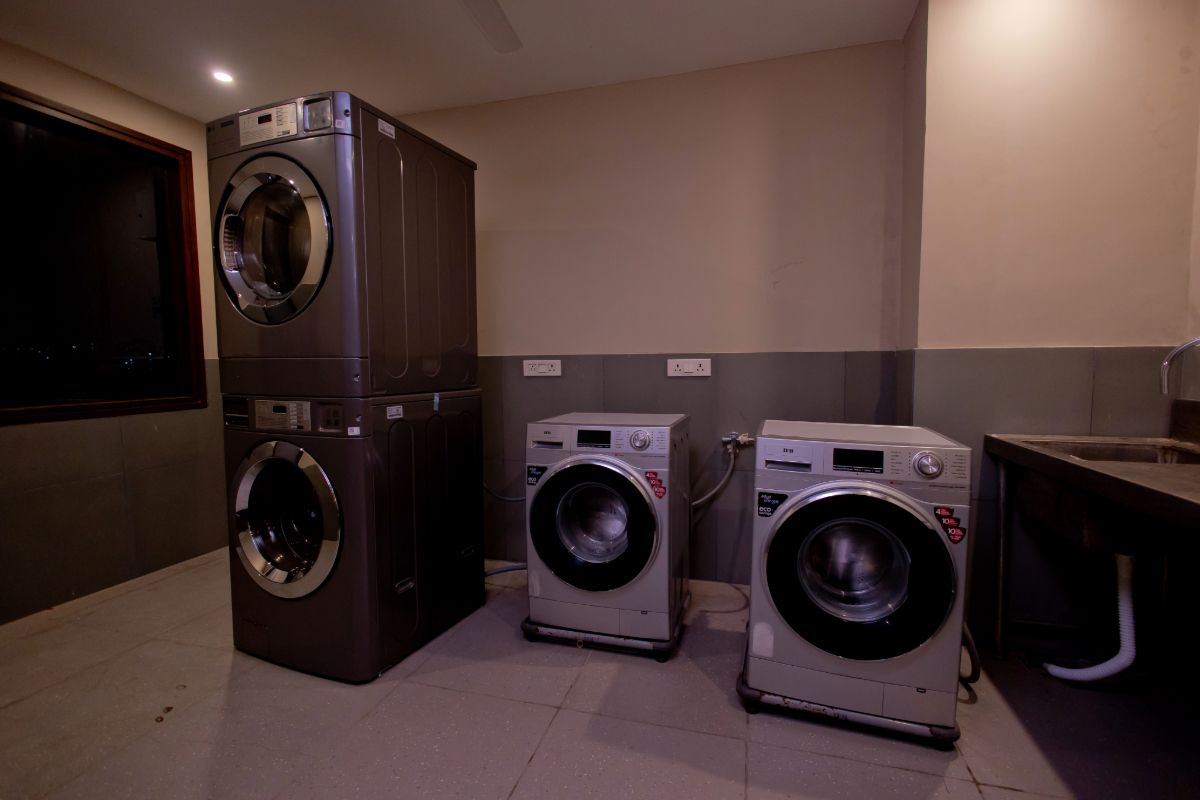Laundry facilities on site
